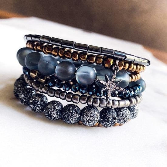 Found by Lori Dreaden Found by Lori Dreaden Saturday 5 Wrap Bracelet - Little Miss Muffin Children & Home