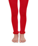 Jefferies Socks Jefferies Socks Red Ruffle Footless Tights - Little Miss Muffin Children & Home