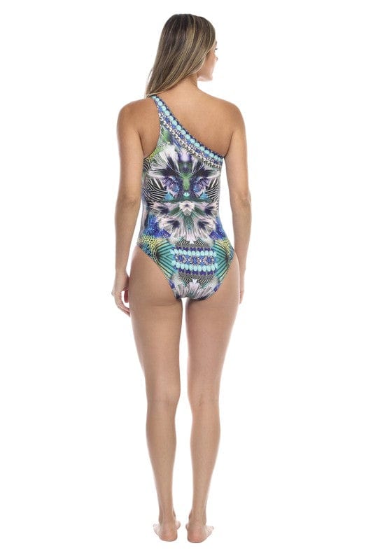 La Moda Hindu La Moda Beaded One Piece Swimsuit - Little Miss Muffin Children & Home