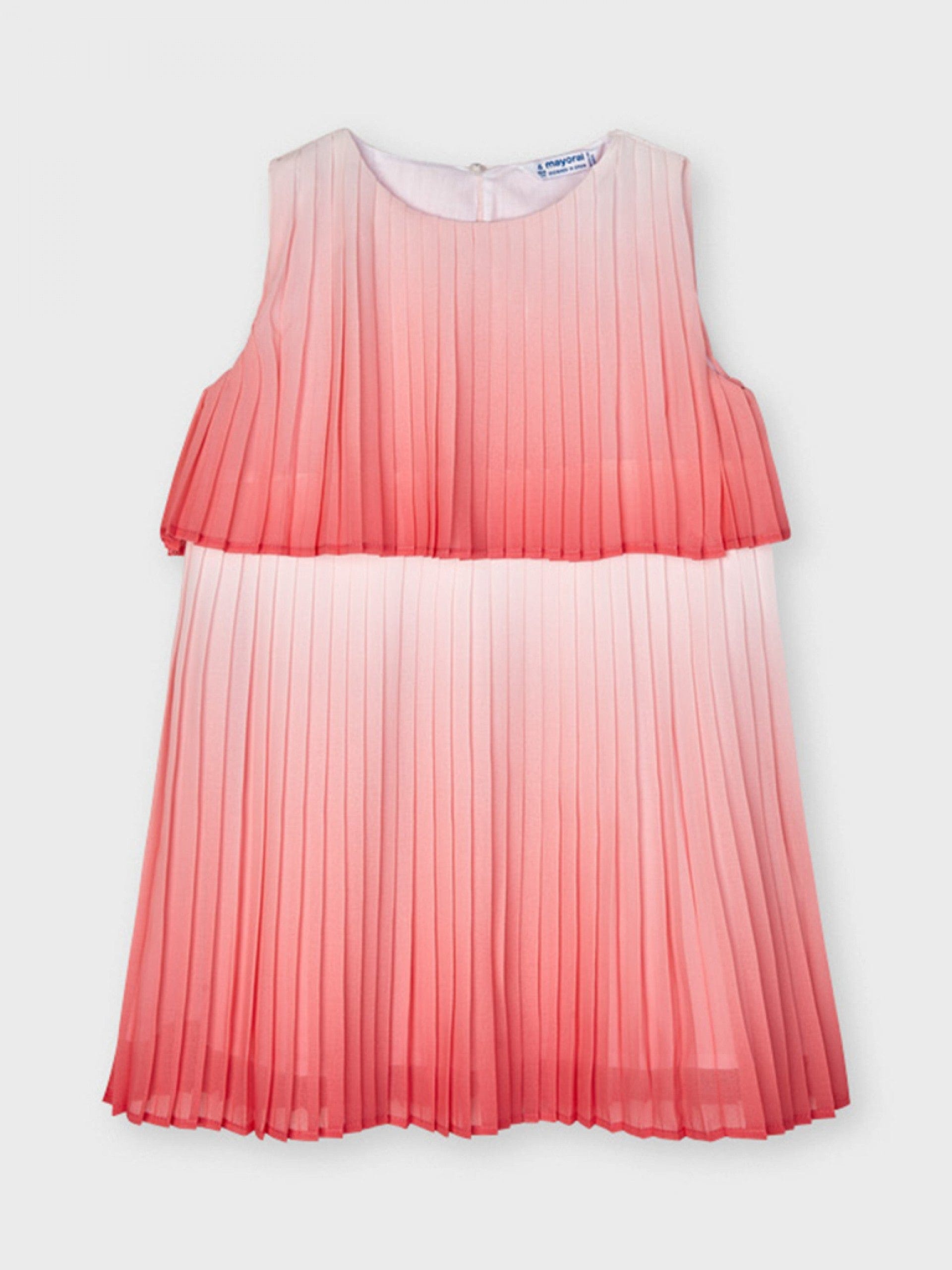 Mayoral Usa Inc Mayoral Accordion Pleat Ombre Dress - Little Miss Muffin Children & Home