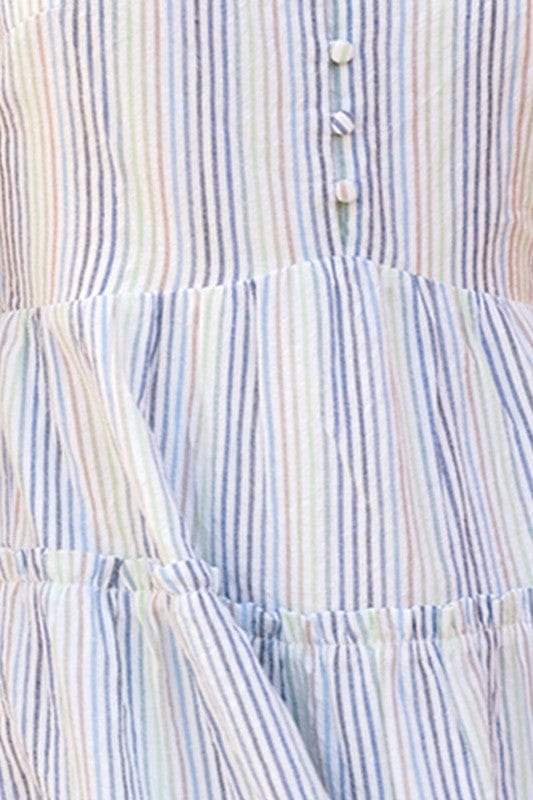 Storia Storia Striped Mini Dress - Little Miss Muffin Children & Home