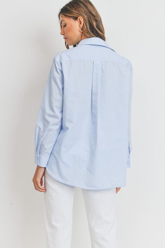 American Fit American Fit Button Down Boyfriend Shirt - Little Miss Muffin Children & Home