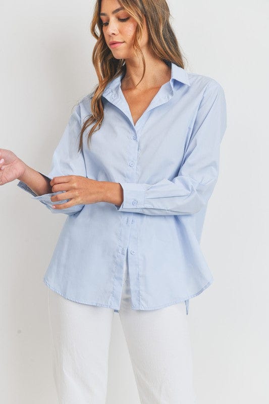 American Fit American Fit Button Down Boyfriend Shirt - Little Miss Muffin Children & Home