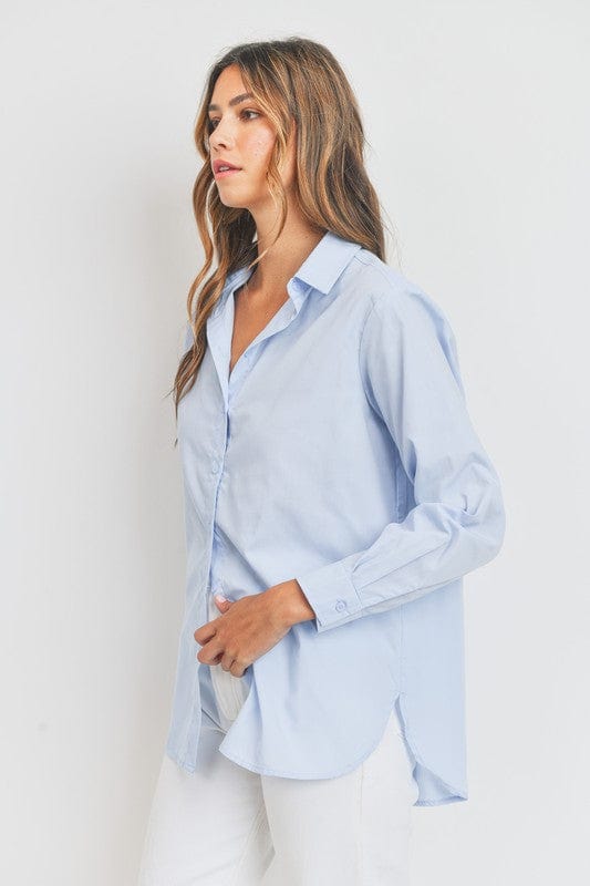 American Fit American Fit Button Down Boyfriend Shirt - Little Miss Muffin Children & Home