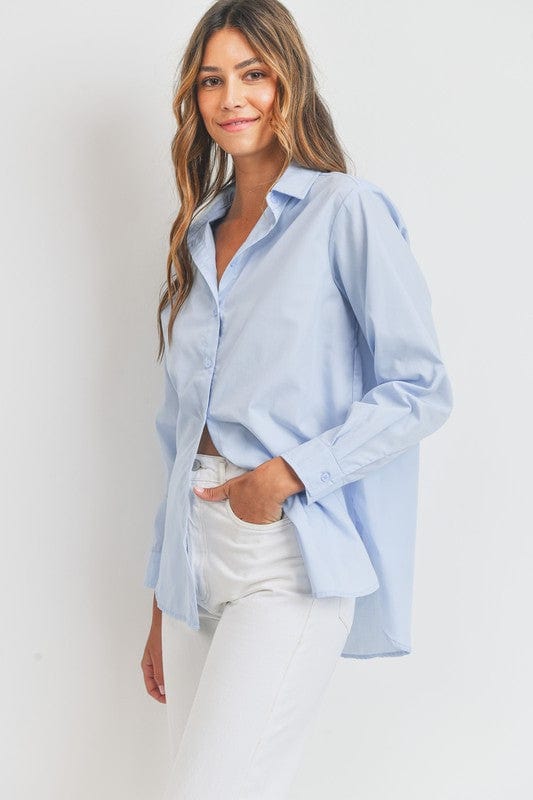 American Fit American Fit Button Down Boyfriend Shirt - Little Miss Muffin Children & Home