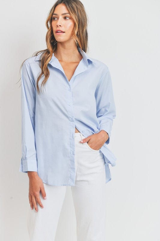 American Fit American Fit Button Down Boyfriend Shirt - Little Miss Muffin Children & Home