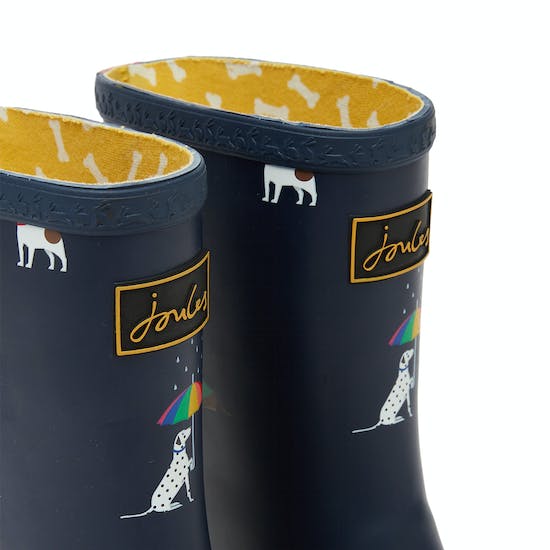 Joules Usa Inc Joules Tall Printed Wellies - Little Miss Muffin Children & Home