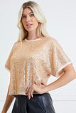 GLM - Glam Glam Sequin Blouse - Little Miss Muffin Children & Home