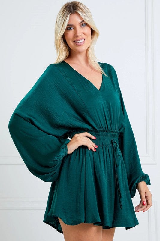 GLM - Glam Glam V-Neck Romper - Little Miss Muffin Children & Home