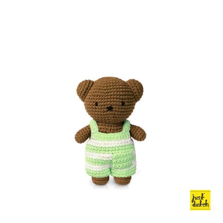 Just Dutch US Just Dutch US Boris Casual Outfit Pistache Stripes - Little Miss Muffin Children & Home