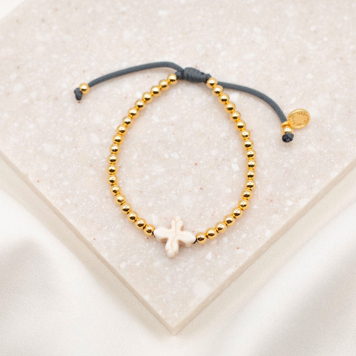 My Saint My Hero My Saint My Hero Living Lent Blessing Bracelet in Gold - Little Miss Muffin Children & Home