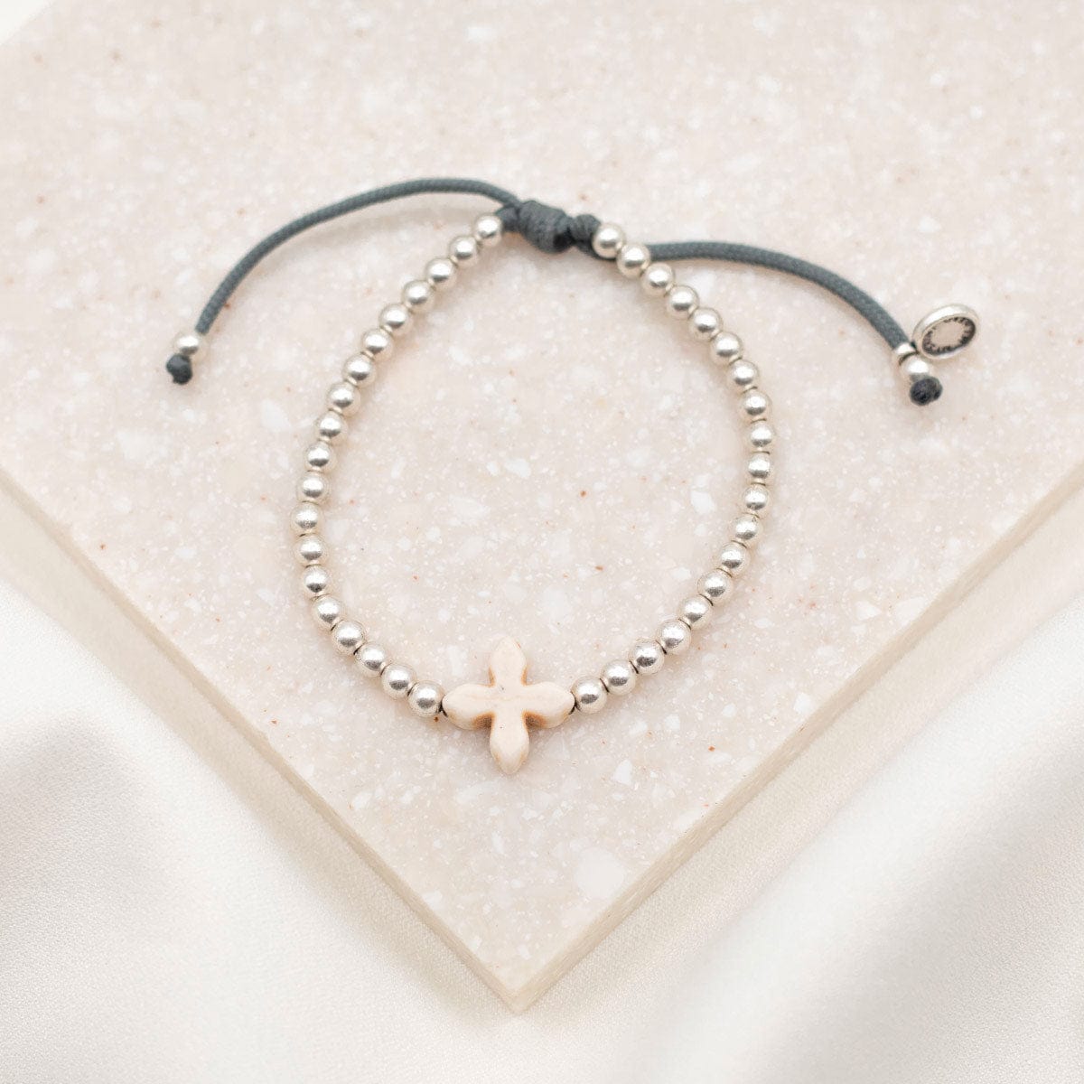 My Saint My Hero My Saint My Hero Living Lent Blessing Bracelet in Silver - Little Miss Muffin Children & Home