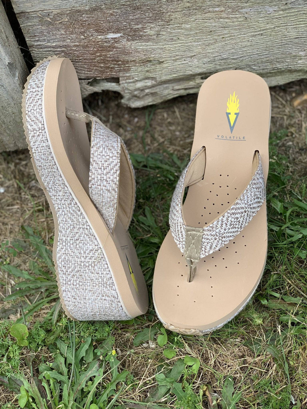 Volatile Shoes - Volatile Mantissa Platform Thong - Little Miss Muffin Children & Home