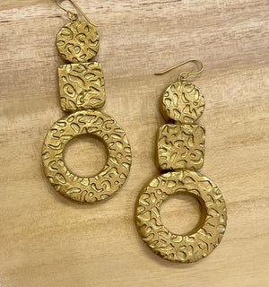 Carol Cassisa Carol Cassisa Leopard Joyeaux Earrings - Little Miss Muffin Children & Home