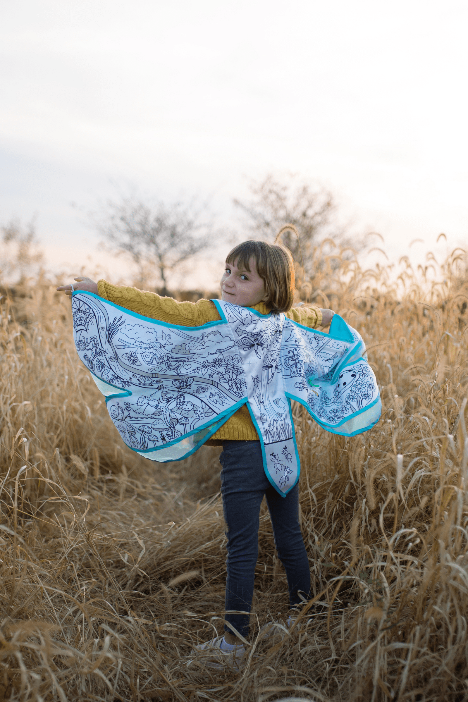 Creative Education Creative Education Colour-A-Dragon Fly Wings Cape - Little Miss Muffin Children & Home
