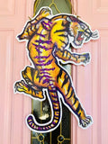 FNK - 504 Funk 504 Funk Door Hanger Right Facing Tiger - Little Miss Muffin Children & Home