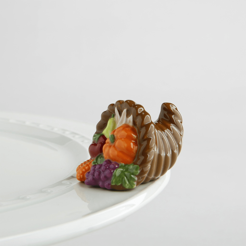 Nora Fleming - Nora Fleming Autum's Bounty Cornucopia Topper - Little Miss Muffin Children & Home