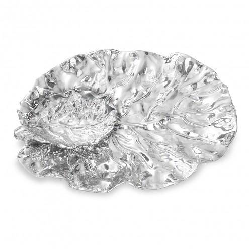Beatriz Ball - Beatriz Ball Garden Lettuce Leaf Platter with Dip Bowl Large 7402 - Little Miss Muffin Children & Home