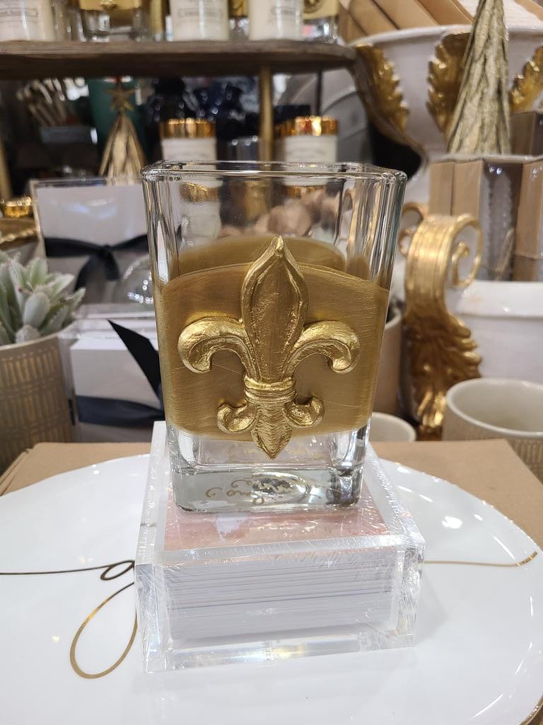 Carol Cassisa Carol Cassisa Vase Fleur de Lis - Little Miss Muffin Children & Home