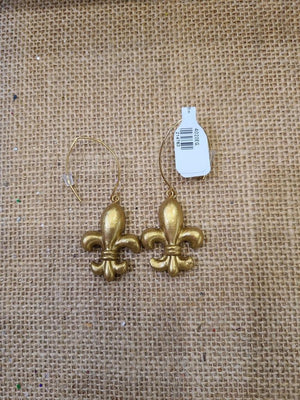 Carol Cassisa Carol Cassisa Fleur de Louisiana Earrings - Little Miss Muffin Children & Home