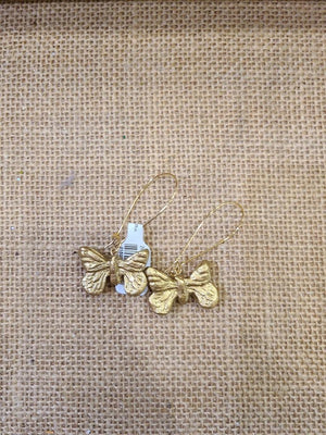 Carol Cassisa Carol Cassisa Les Petit Papillon D'ore Earrings - Little Miss Muffin Children & Home