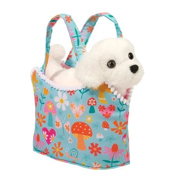 Douglas Toys Douglas Toys Retro Chic Sak With Bichon - Little Miss Muffin Children & Home