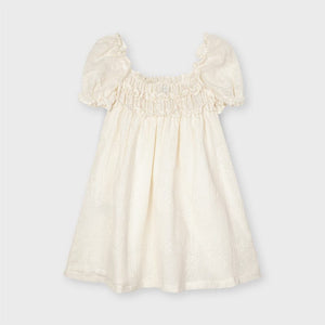 Mayoral Mayoral Girl's Puff Sleeve Dress - Little Miss Muffin Children & Home