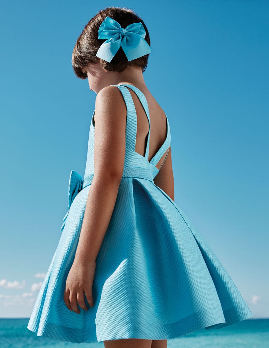 Abel & Lula - Abel & Lula Pique Jaquard Dress - Little Miss Muffin Children & Home