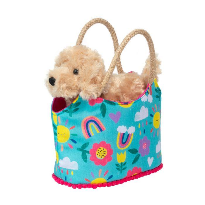 Douglas Toys Douglas Toys Happy Day Sassy Sak with Golden Retriever - Little Miss Muffin Children & Home