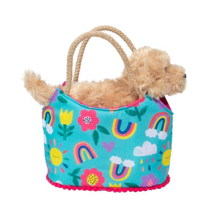 Douglas Toys Douglas Toys Happy Day Sassy Sak with Golden Retriever - Little Miss Muffin Children & Home