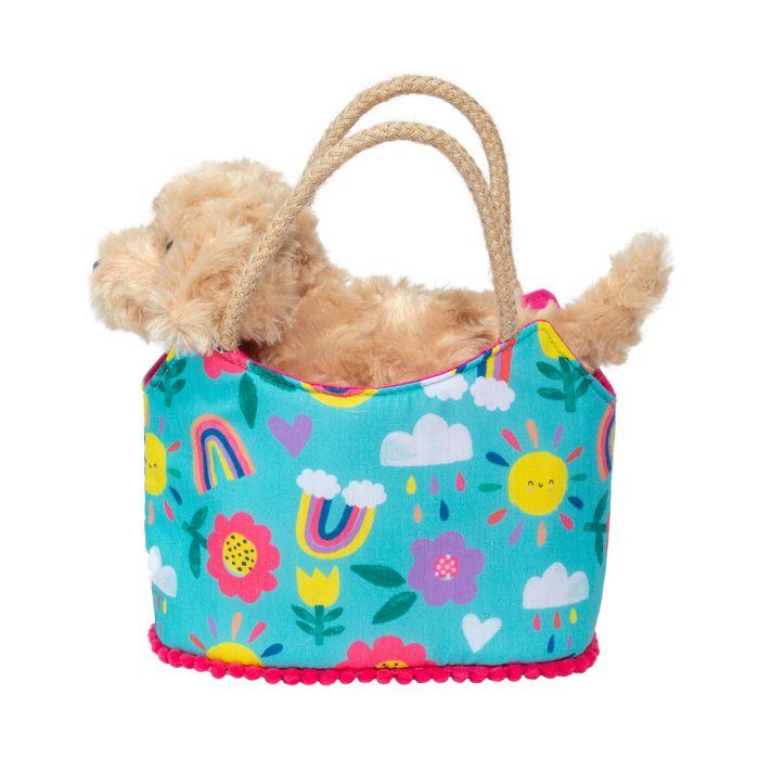 Douglas Toys Douglas Toys Happy Day Sassy Sak with Golden Retriever - Little Miss Muffin Children & Home
