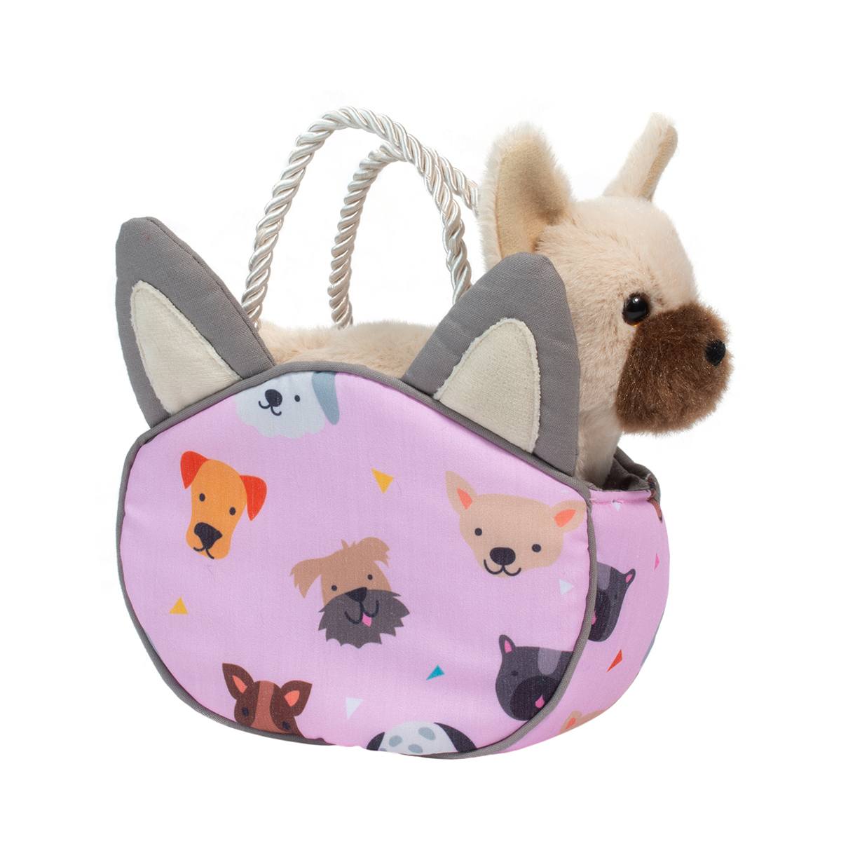 DOU - Douglas Toys Douglas Toys Puppy Pawty Sak with French Bulldog - Little Miss Muffin Children & Home