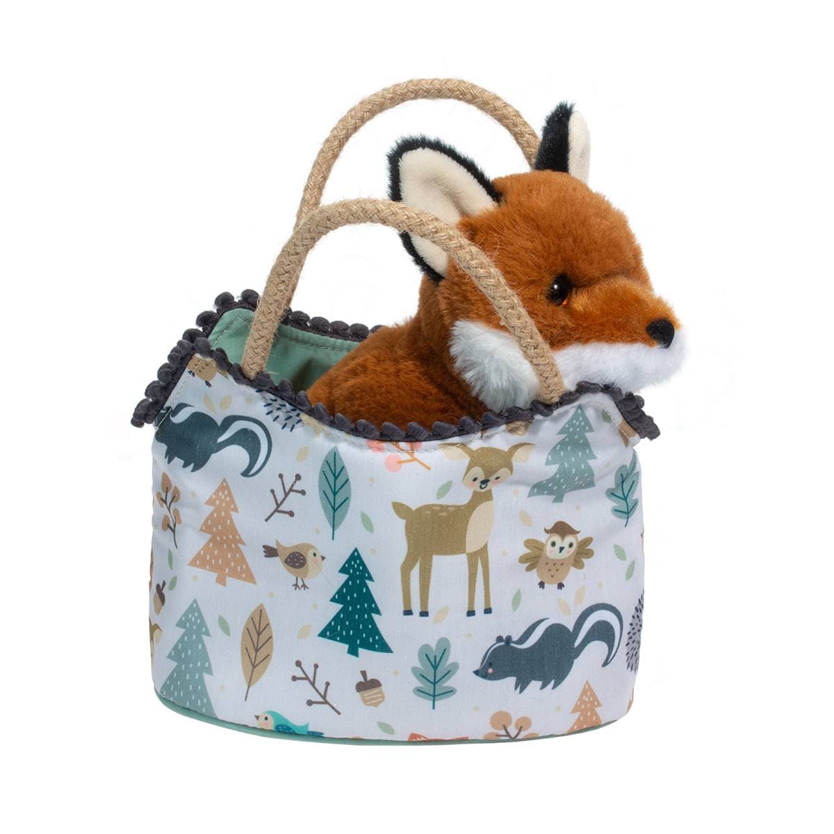 DOU - Douglas Toys Douglas Toys Magical Forest Sak with Sitting Fox - Little Miss Muffin Children & Home
