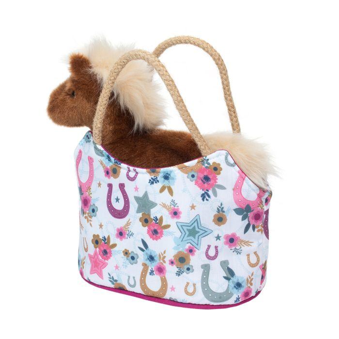 Douglas Toys Douglas Toys Boho Horseshoe Sak With Chestnut Horse - Little Miss Muffin Children & Home
