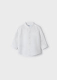 Mayoral Mayoral 1.116 Long Sleeve Linen Shirt for Baby Boy - Little Miss Muffin Children & Home