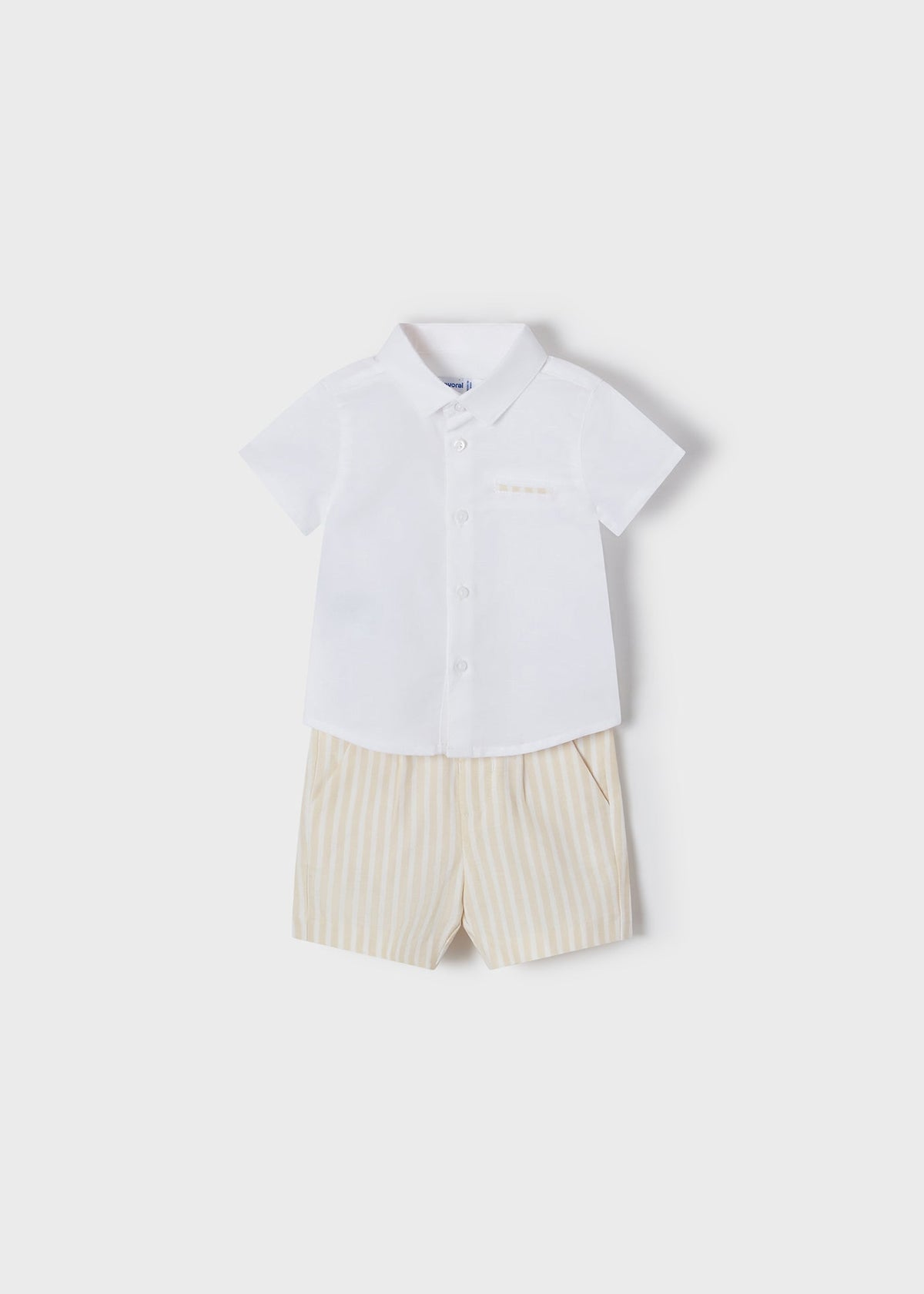 Mayoral Mayoral Dressy Linen Short Set - Little Miss Muffin Children & Home