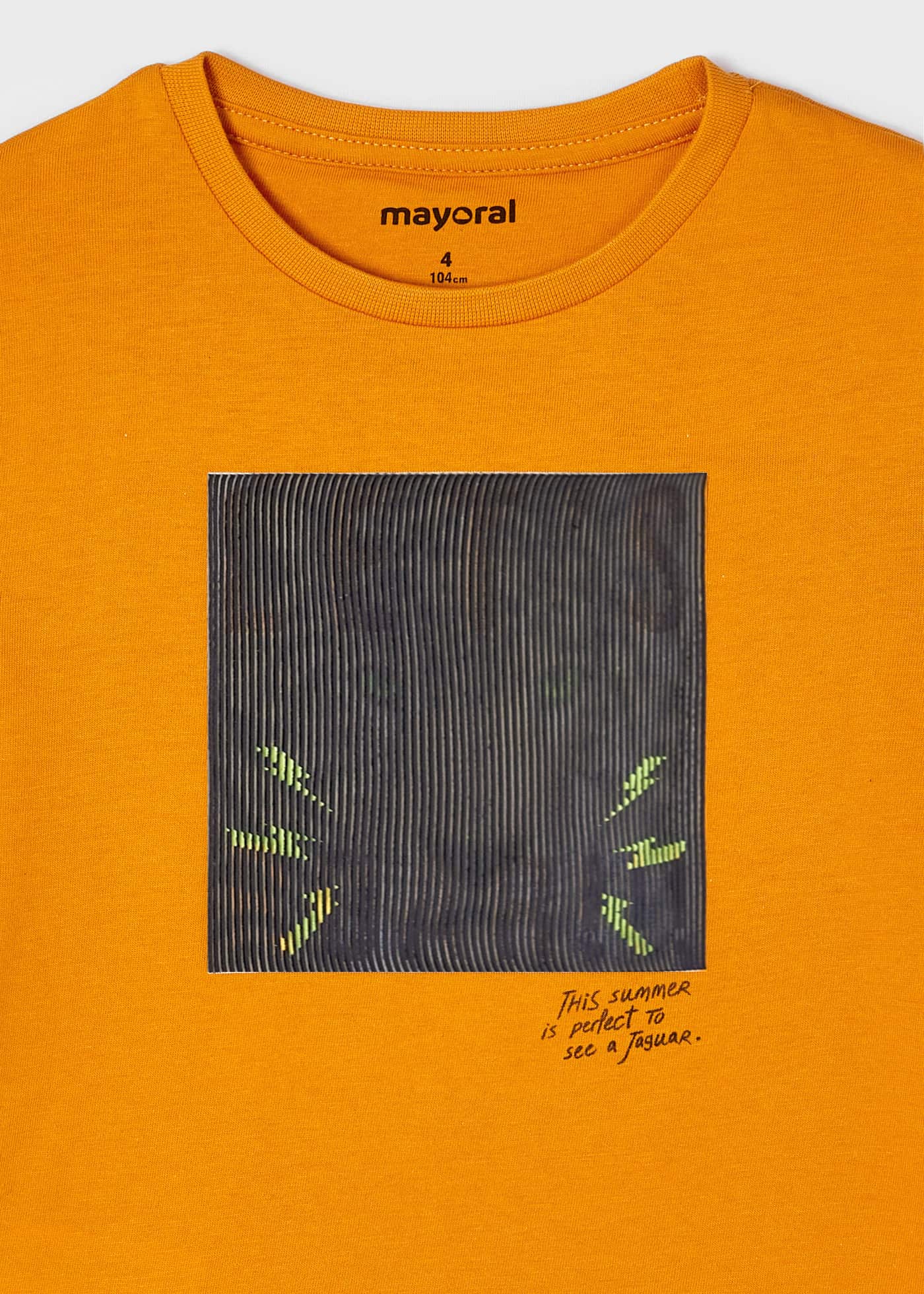 Mayoral Mayoral 3.005 Short Sleeve 3-D Tiger T-SHIRT - Little Miss Muffin Children & Home
