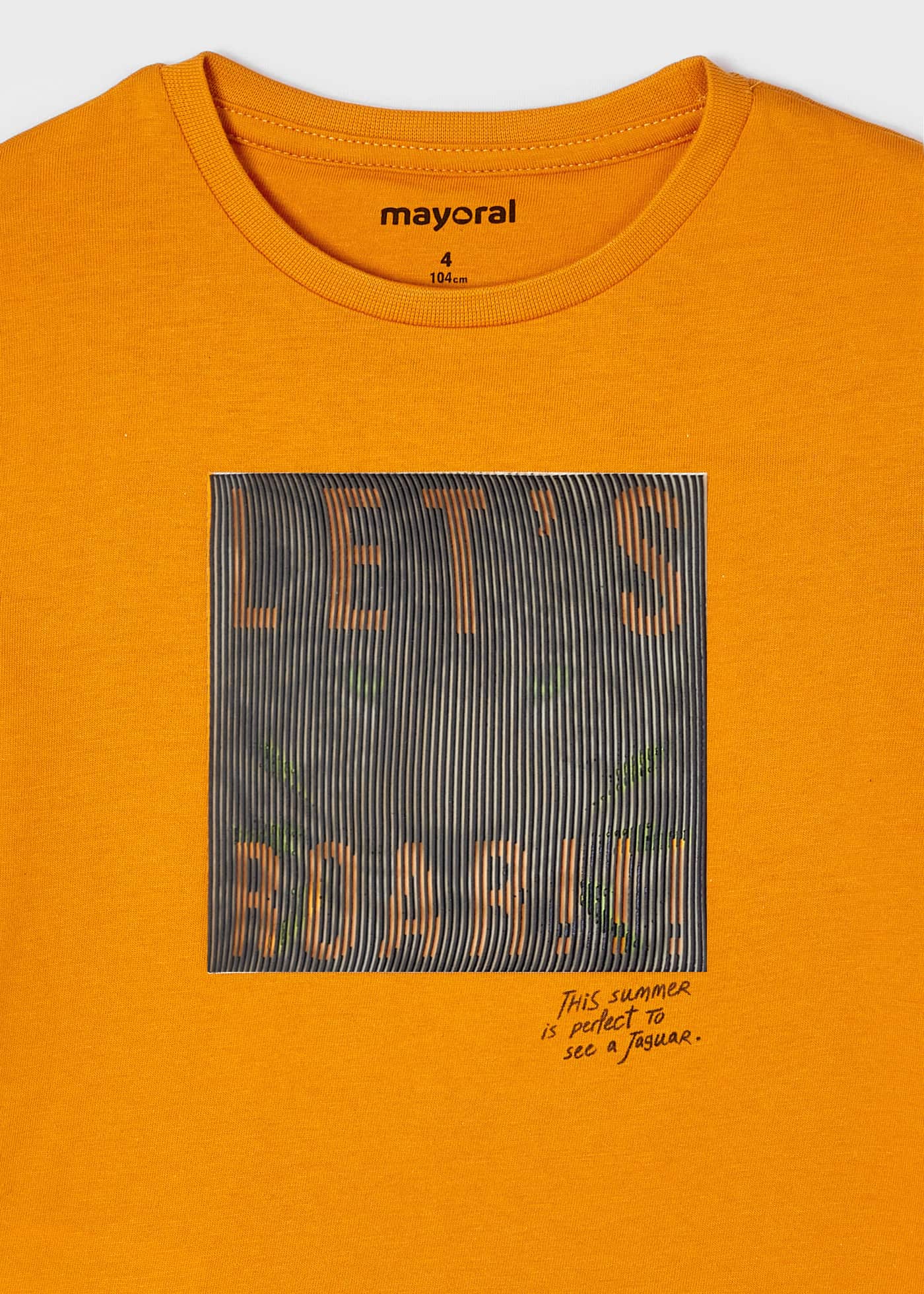 Mayoral Mayoral 3.005 Short Sleeve 3-D Tiger T-SHIRT - Little Miss Muffin Children & Home