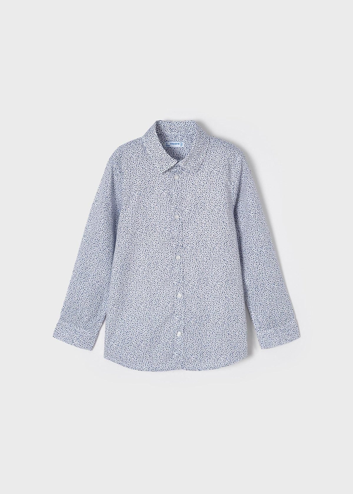 Mayoral Mayoral Long Sleeve Floral Print Shirt - Little Miss Muffin Children & Home