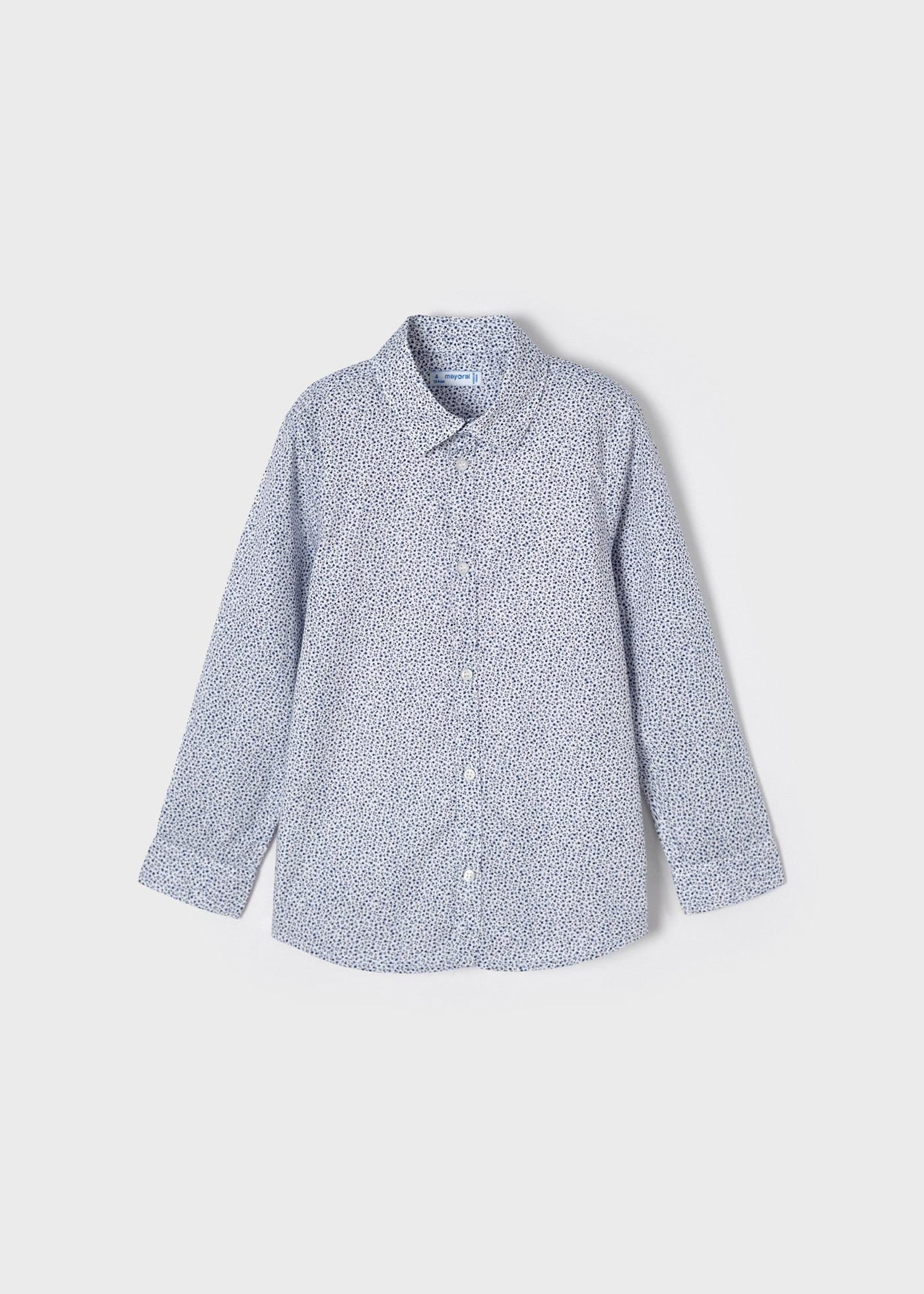 Mayoral Mayoral Long Sleeve Floral Print Shirt - Little Miss Muffin Children & Home