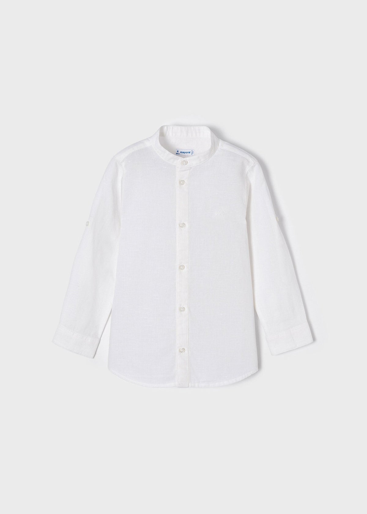 Mayoral Mayoral 3.122 LS LINEN SHIRT - Little Miss Muffin Children & Home