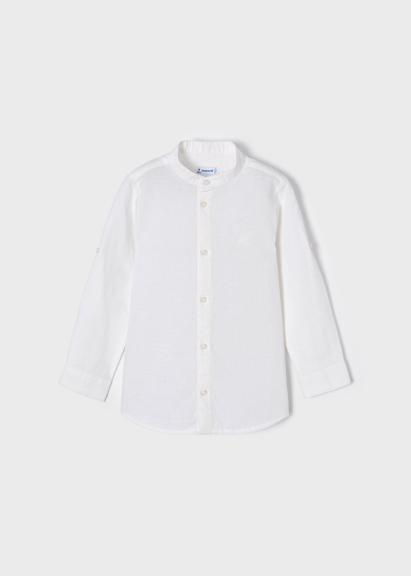 Mayoral Mayoral 3.122 LS LINEN SHIRT - Little Miss Muffin Children & Home