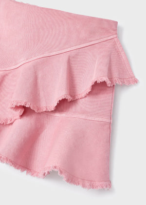 Mayoral Mayoral Ruffle Twill Skirt - Little Miss Muffin Children & Home