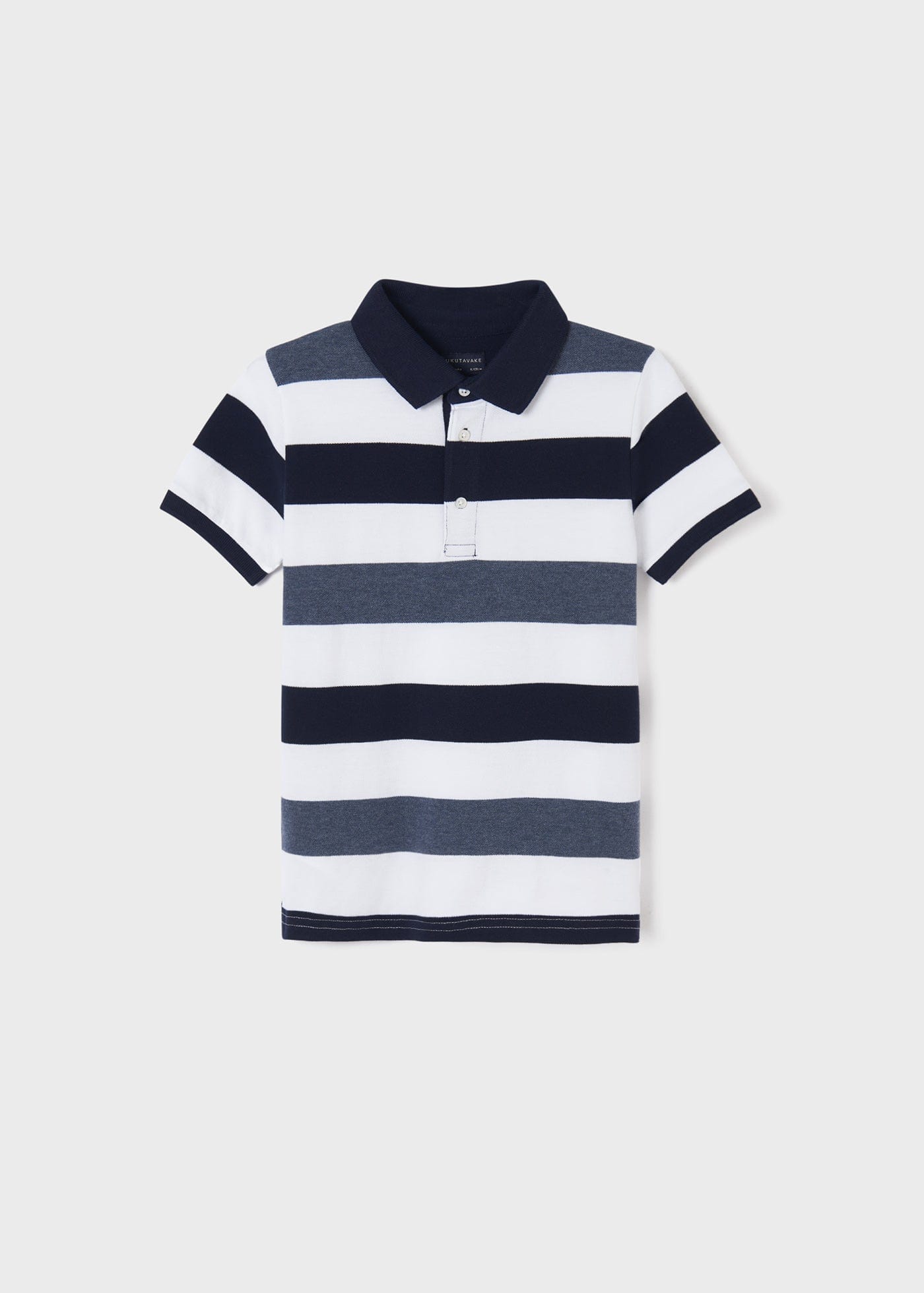 Mayoral Mayoral Striped Short Sleeve Polo - Little Miss Muffin Children & Home