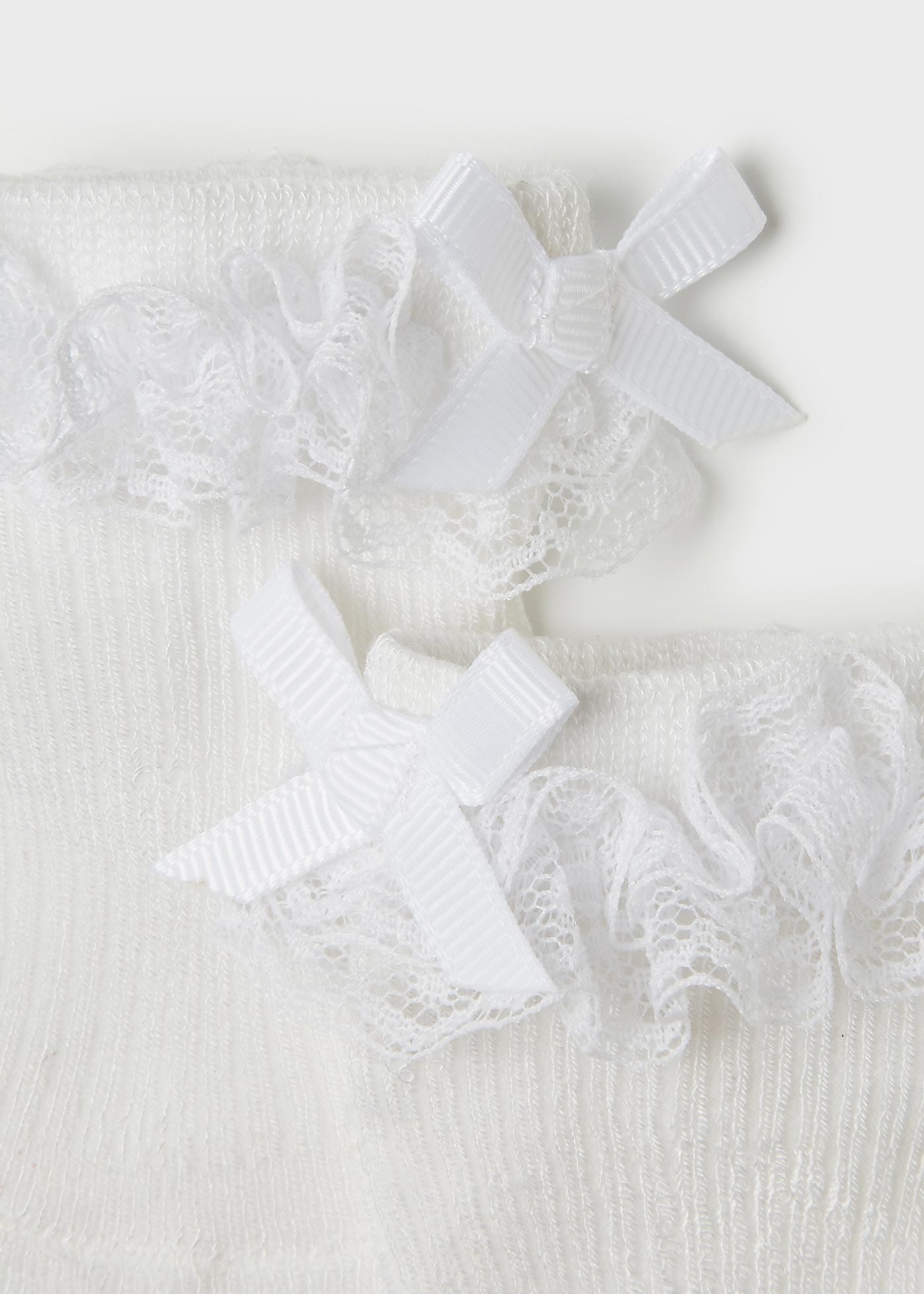 Mayoral Mayoral Ruffle Dressy Socks - Little Miss Muffin Children & Home