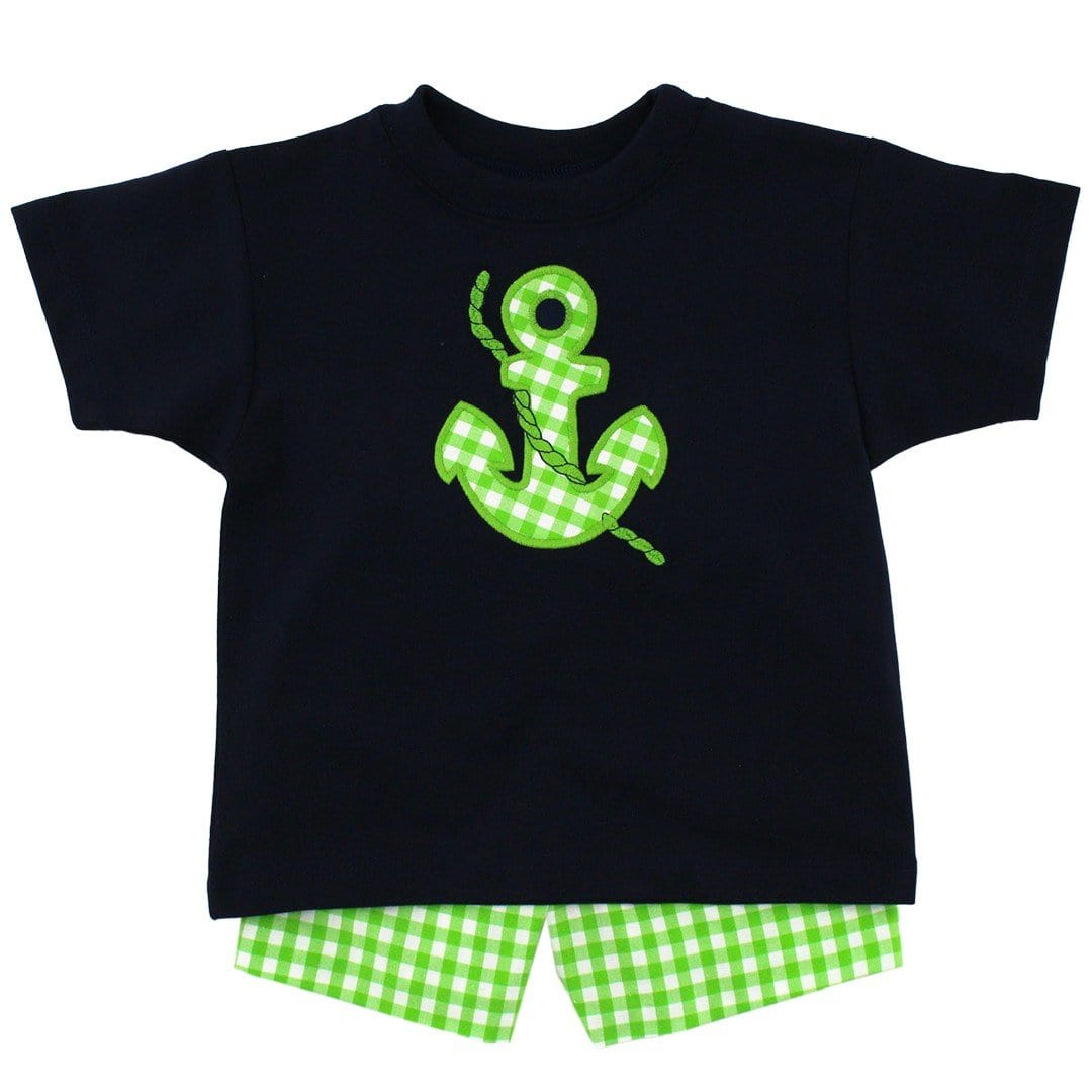 Bailey Boys Bailey Boys Anchors Away Boys Short Set - Little Miss Muffin Children & Home