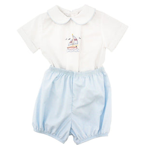 BAILEY BOYS Bailey Boys Sailboat Shadow Work- Diaper Cover Set - Little Miss Muffin Children & Home