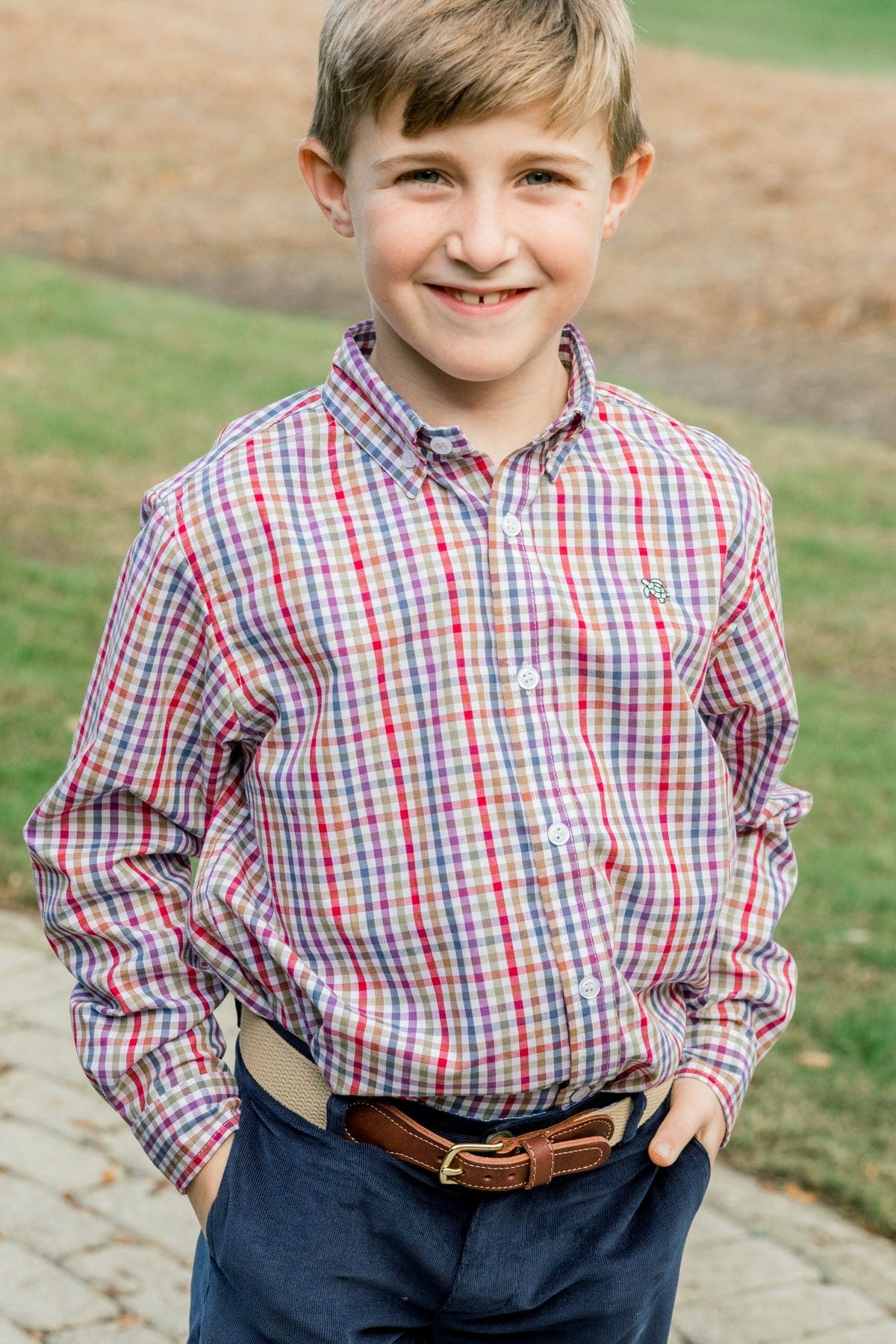 BAI - Bailey Boys Bailey Boys Roscoe Button Down - Little Miss Muffin Children & Home