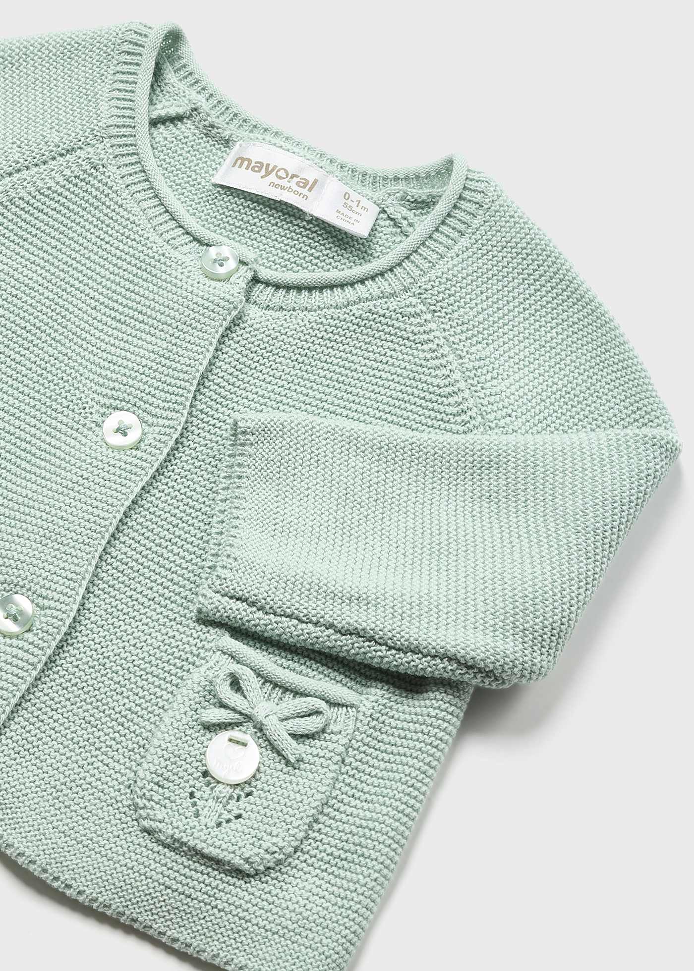 Mayoral Usa Inc Mayoral Knit Cardigan w/ Socks - Little Miss Muffin Children & Home