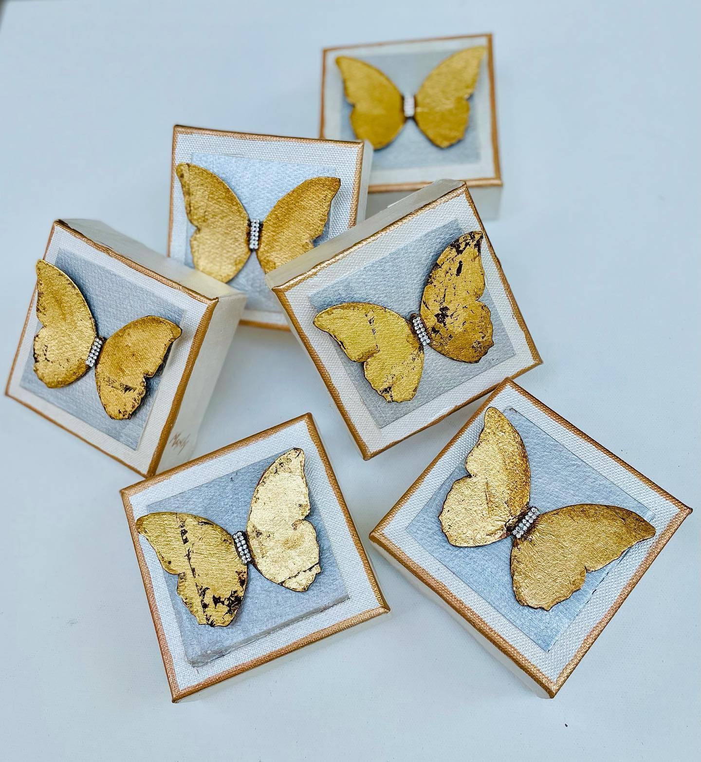 Dana Manly Art Dana Manly Art Butterflies 8x8 - Little Miss Muffin Children & Home